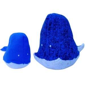 Muñecos ballenas handmade