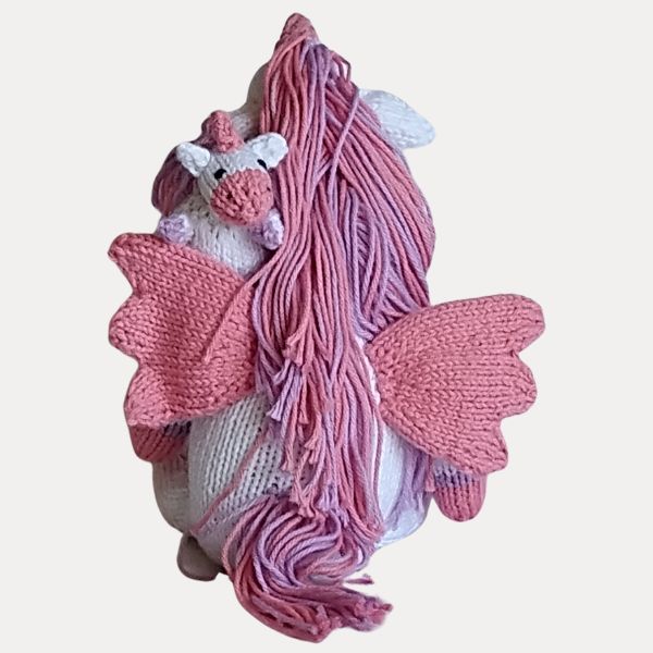 Unicornios de punto handmade - Imagen 4