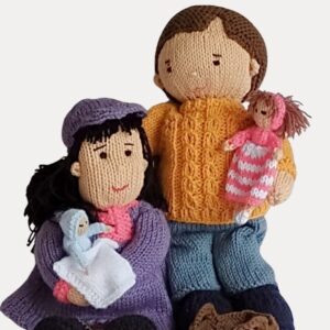 Muñecos de punto handmade