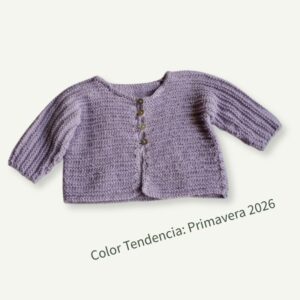 Chaqueta de bebé con textura en relieve